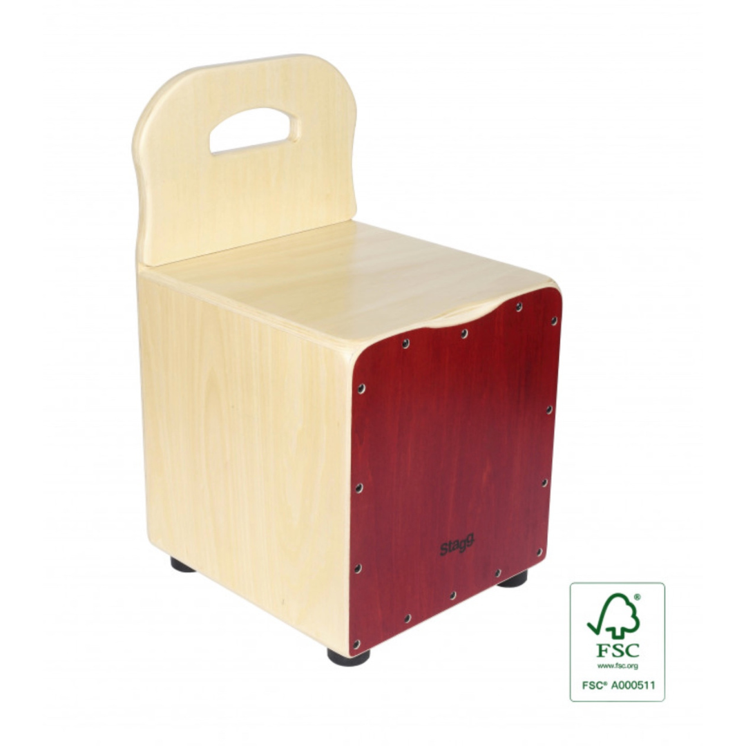 Stagg Kid's Cajón w/ Back Rest - Into Music Store