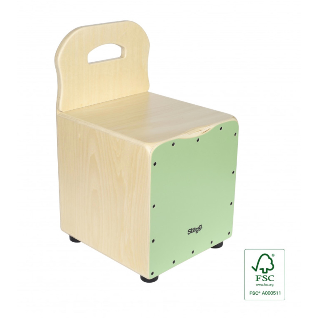 Stagg Kid's Cajón w/ Back Rest - Into Music Store