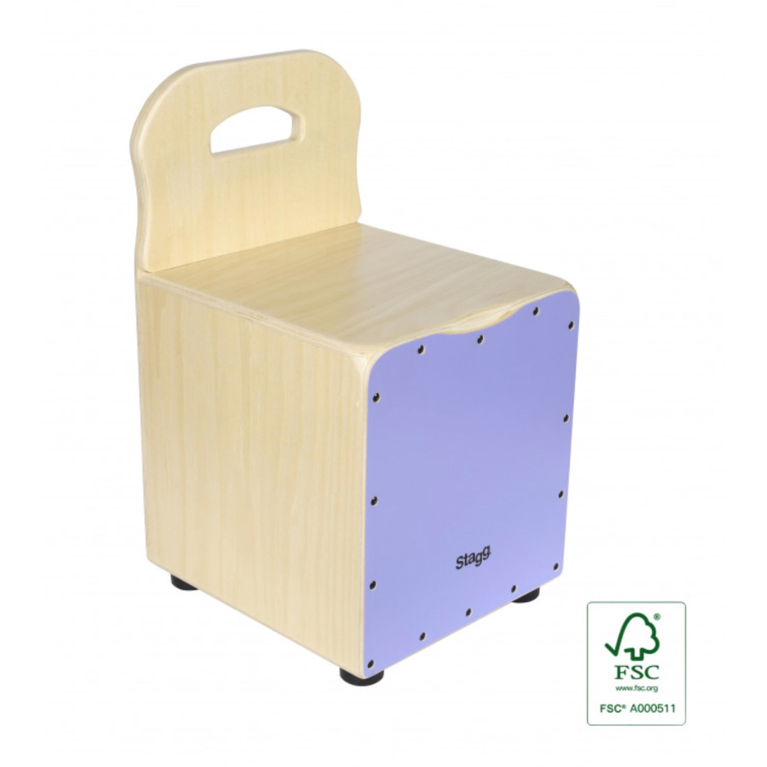 Stagg Kid's Cajón w/ Back Rest - Into Music Store