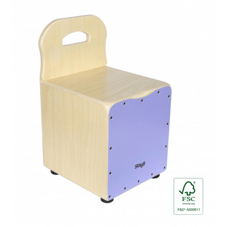 Stagg Kid's Cajón w/ Back Rest - Into Music Store