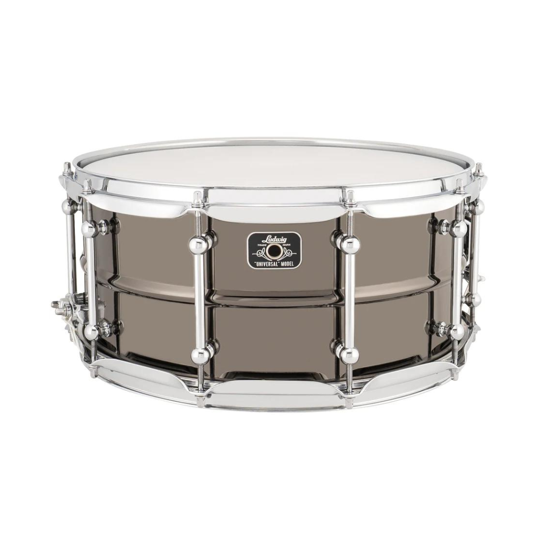 Ludwig Universal Brass Snare drum | 14 x 6.5" - Chrome Hardware - Into Music Store