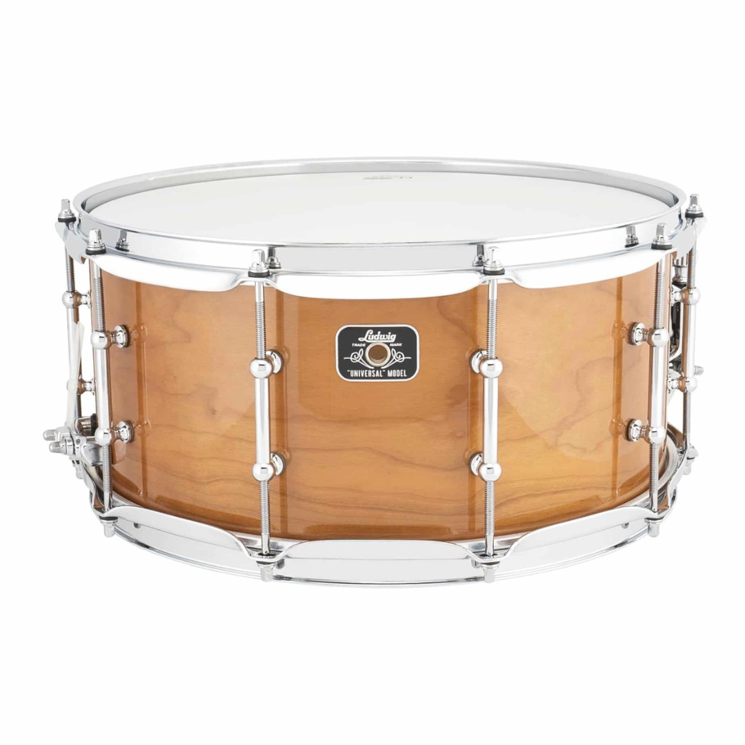 Ludwig Universal Snare Drum | 14 x 6.5" - Cherry - Into Music Store