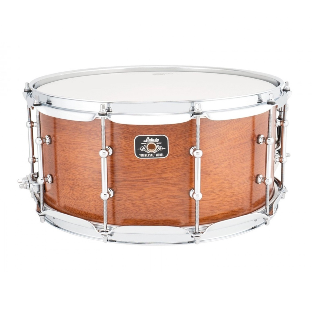 Ludwig Universal Snare Drum | 14 x 6.5" - Mahogany - Into Music Store