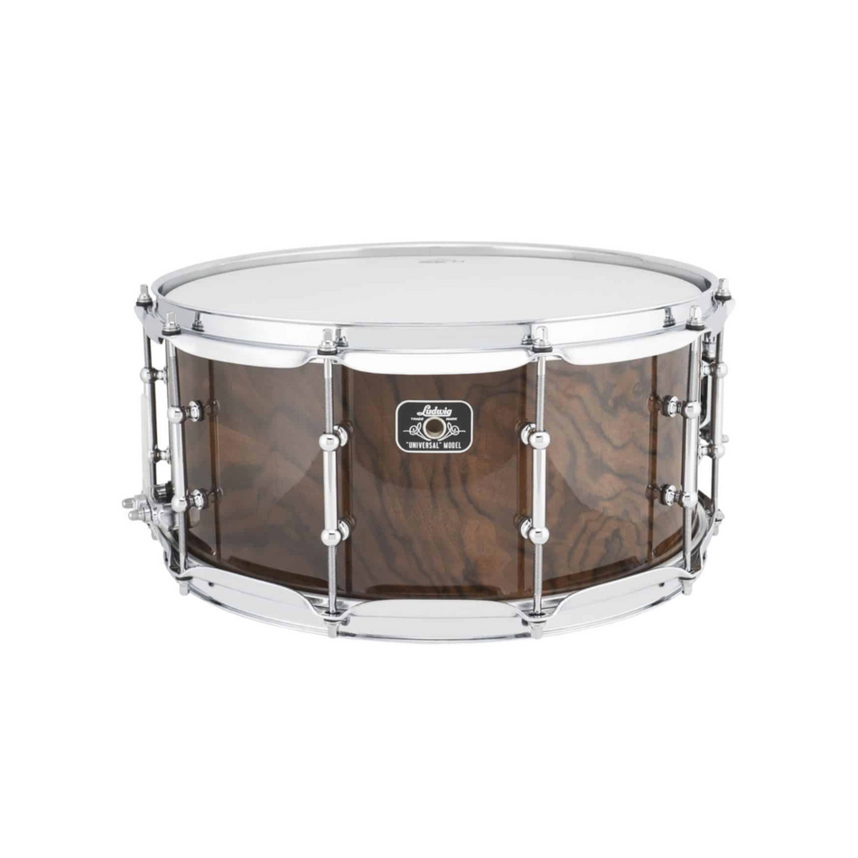 Ludwig Universal Snare Drum | 14 x 6.5" - Walnut - Into Music Store