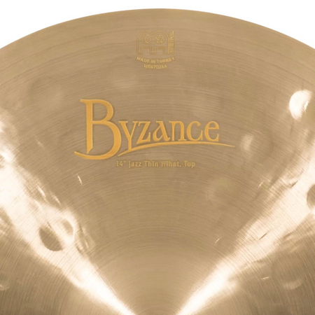 Meinl Byzance Jazz 14" Thin Hi-Hat Cymbal | B14JTH - Into Music Store