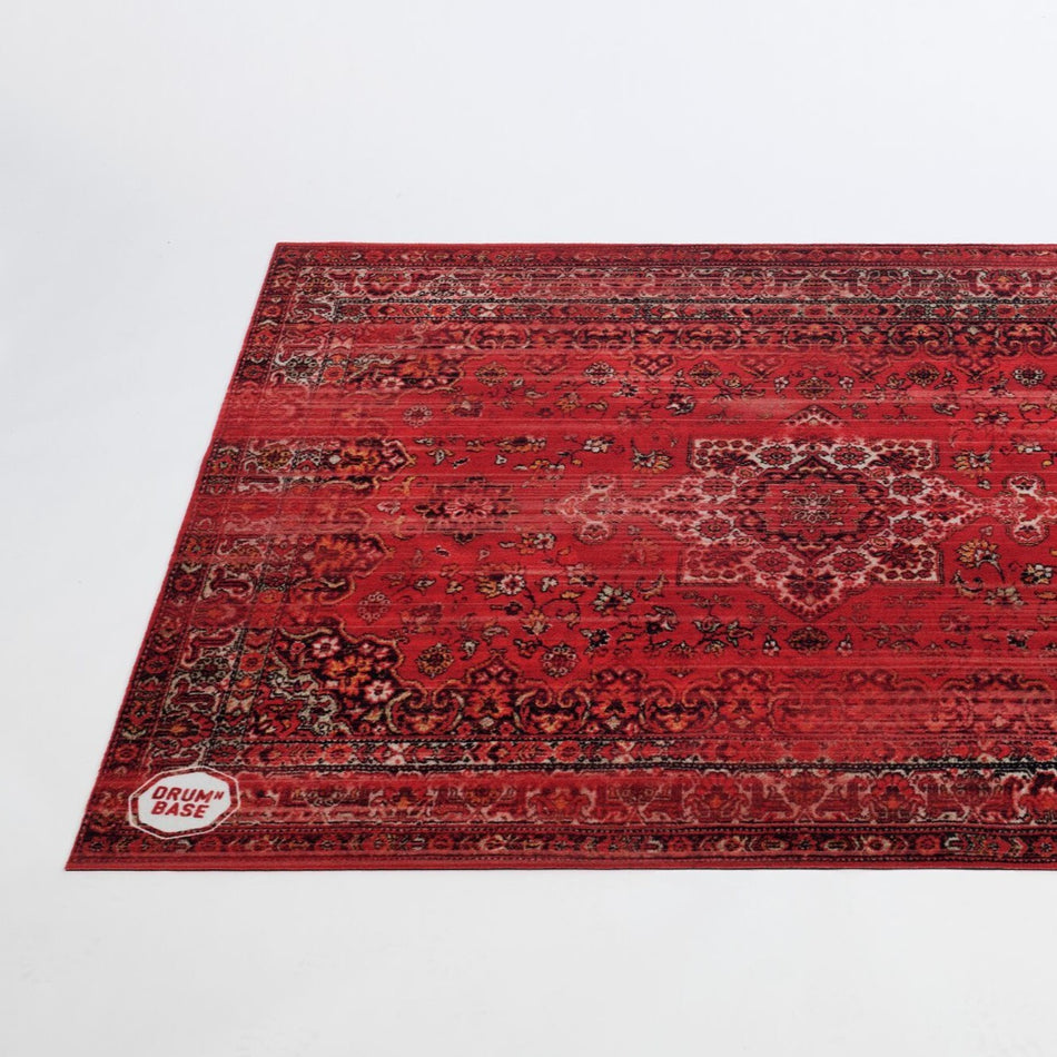 DRUM N BASE Vintage Persian Drum Mat – Red - Into Music Store