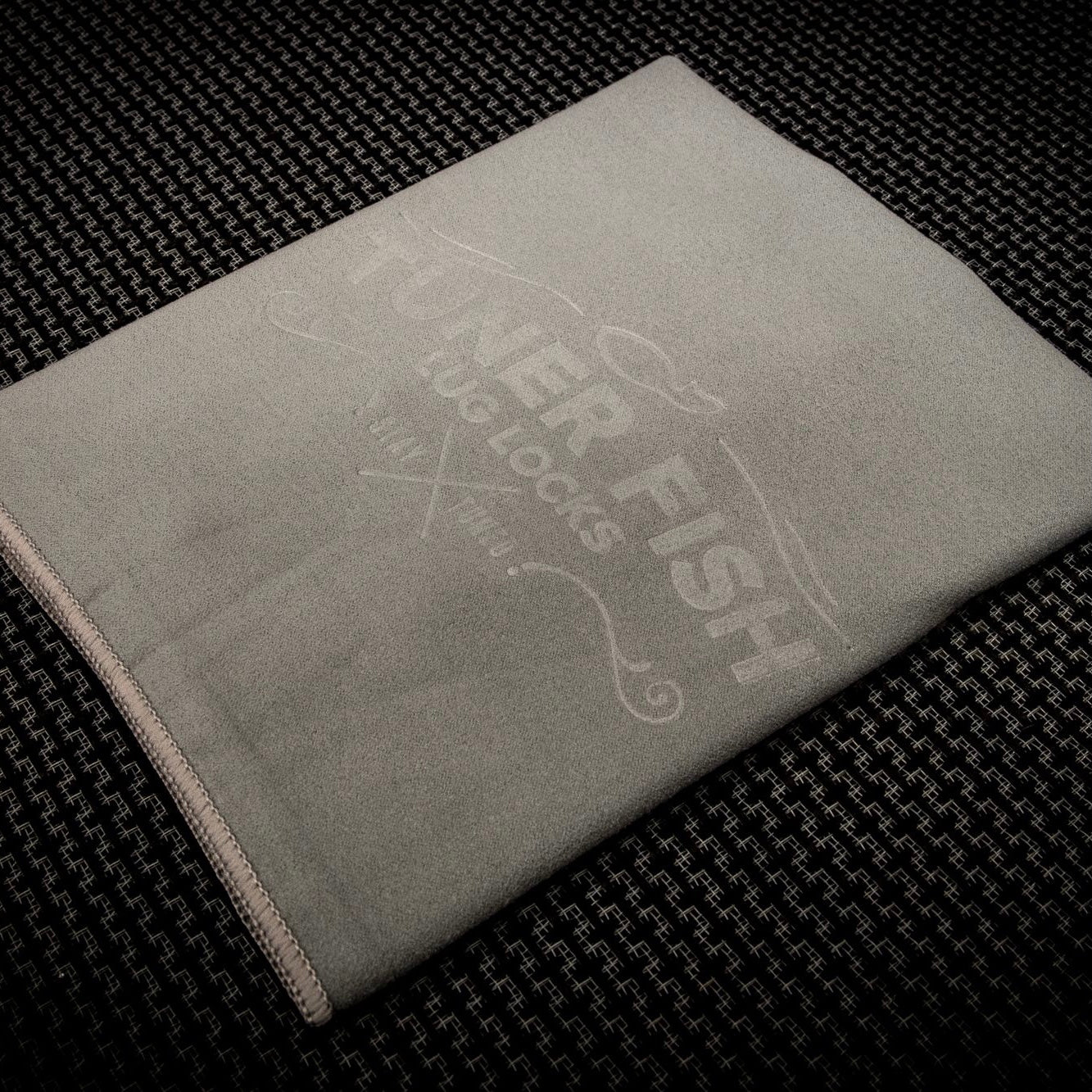 Tuner Fish Drummers Towel - Grey - Into Music Store