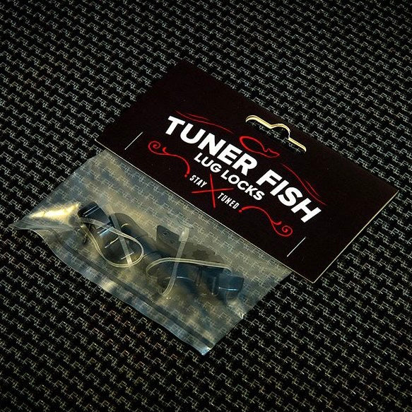 Tuner Fish Lug Locks Black 4 Pack - Into Music Store