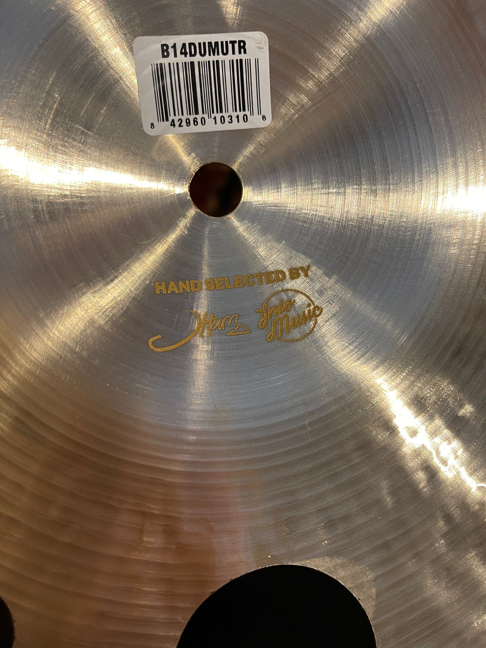 Meinl Byzance Vintage 14" Sand Hi-Hat Cymbal - Benny Greb Signature Model - B14SAH