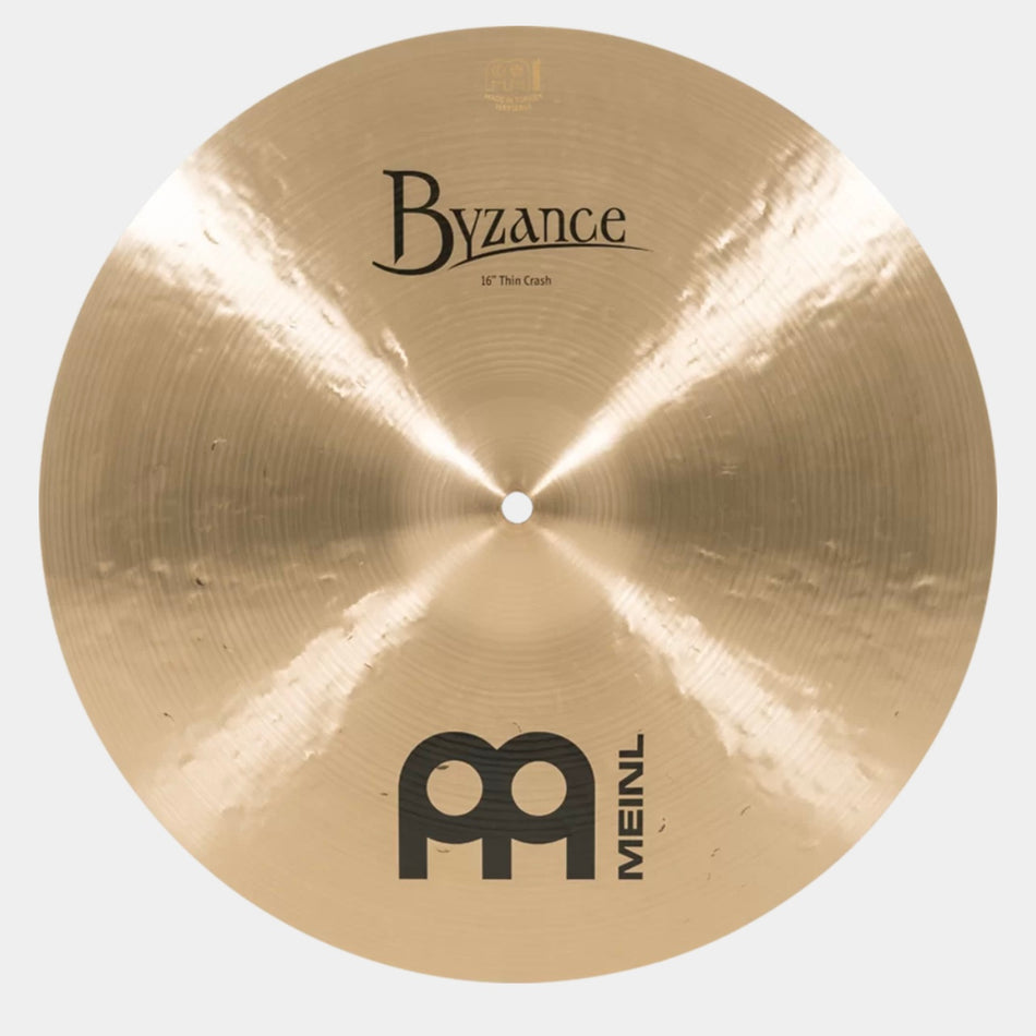 Meinl Byzance Traditional 16" Thin Crash Cymbal B16TC