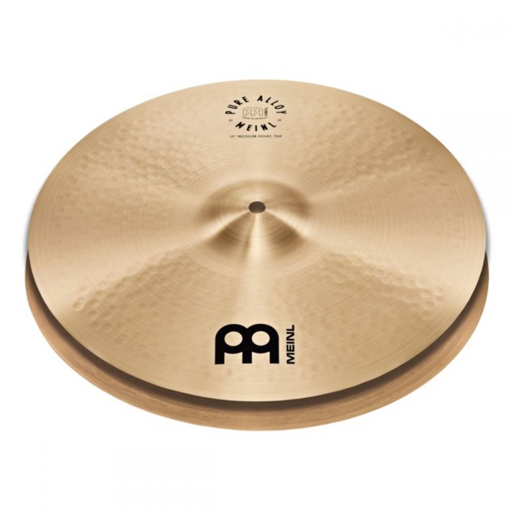Meinl Pure Alloy 14" Medium Hi-Hat Cymbal Pair PA14MH - Into Music Store
