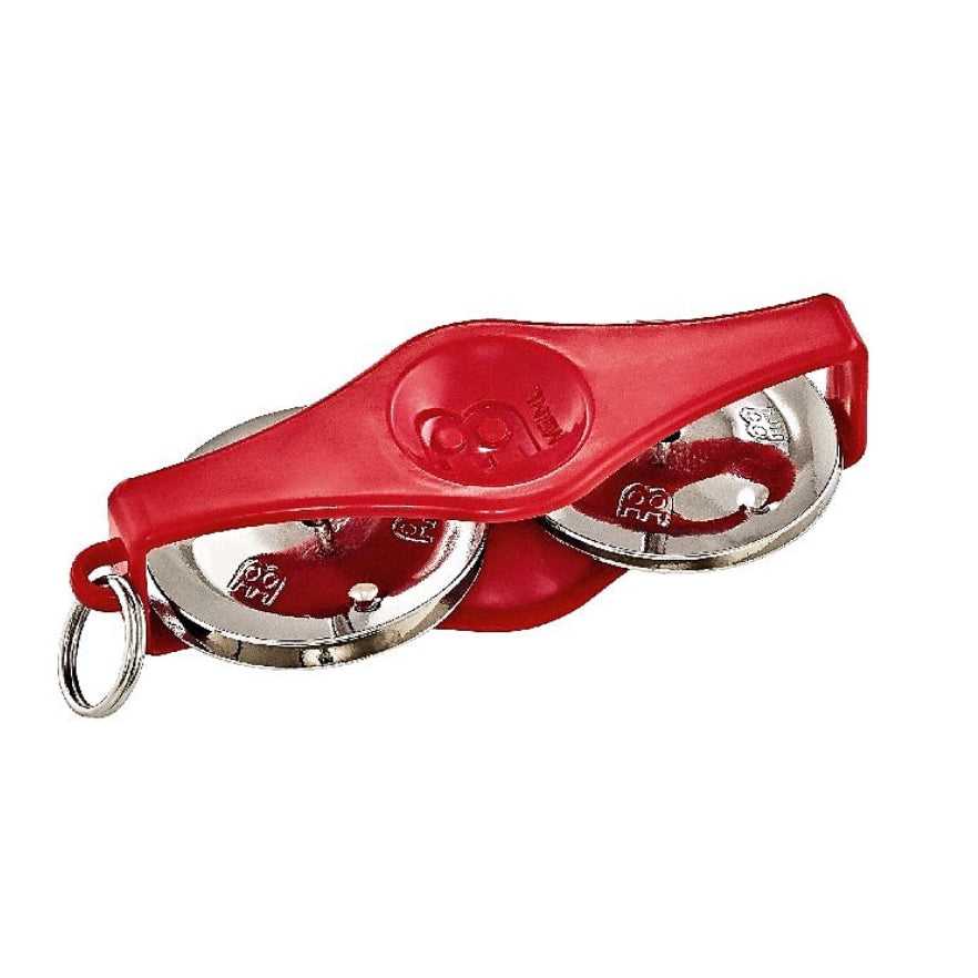 Meinl Percussion Key Ring Tambourine, Red - Into Music Store