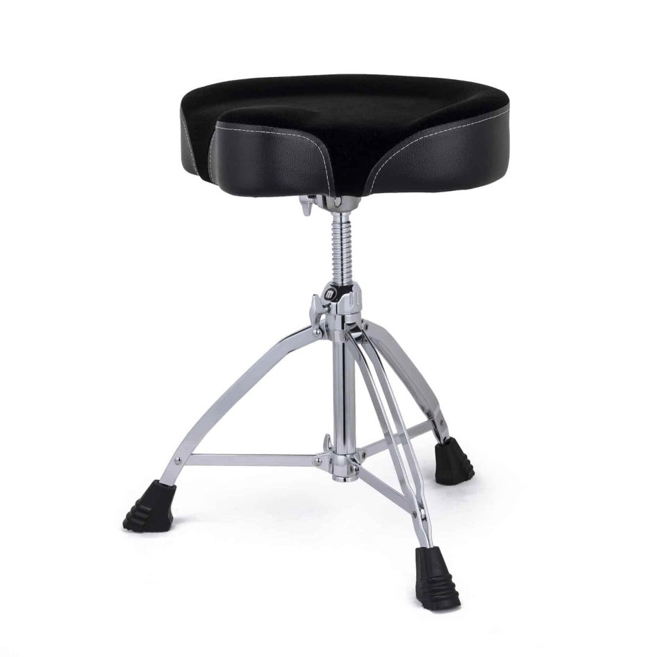 MAPEX T865 SADDLE TOP DOUBLE BRACED DRUM THRONE WITH BLACK CLOTH TOP