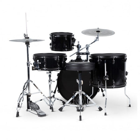 Natal DNA Stealth Practice Drum Kit | 4pc 18" - Black - Into Music Store