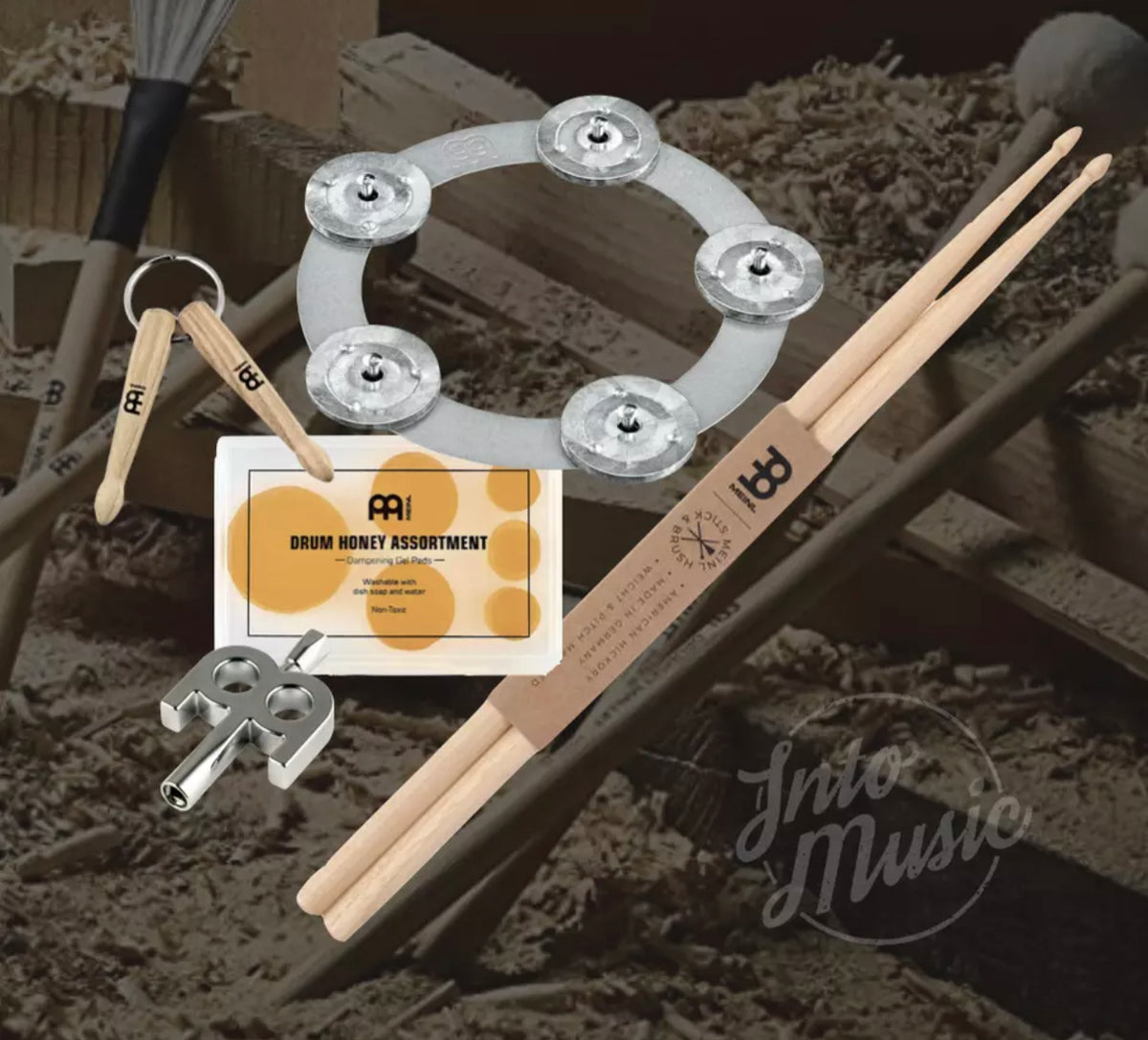 Meinl Drummers Accessories Gift Pack Bundle - Into Music Store