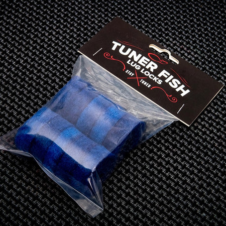 Tuner Fish Lug Locks Cymbal Felts 10pk, Blue - Into Music Store