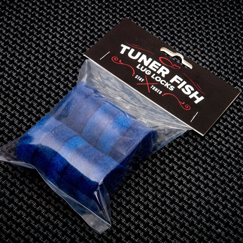 Tuner Fish Lug Locks Cymbal Felts 10pk, Blue - Into Music Store