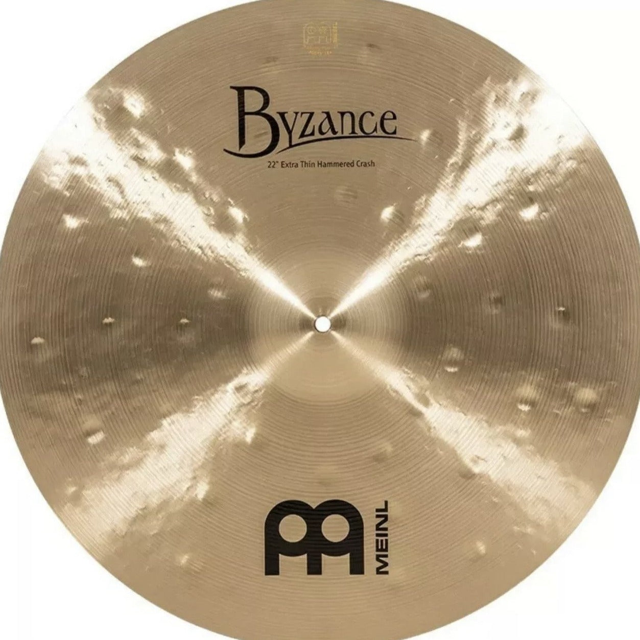 Meinl Byzance Traditional Extra Thin Hammered Crash Cymbal, 22in B20ETHC - Into Music Store