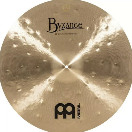 Meinl Byzance Traditional Extra Thin Hammered Crash Cymbal, 22in B20ETHC - Into Music Store