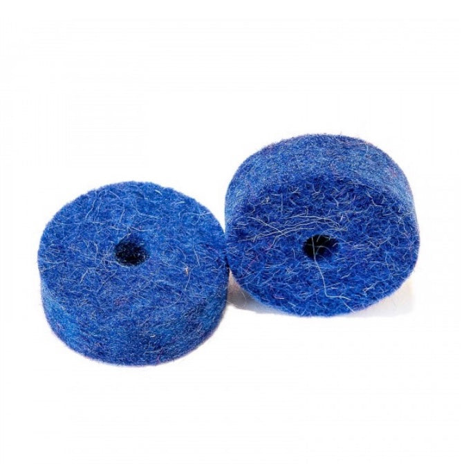 Tuner Fish Lug Locks Cymbal Felts 10pk, Blue - Into Music Store