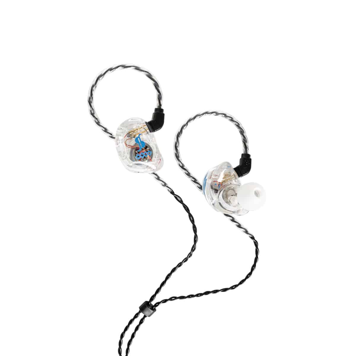 STAGG SPM-435 HI RESOLUTION 4 DRIVER IN EAR MONITORS – Transparent - Into Music Store