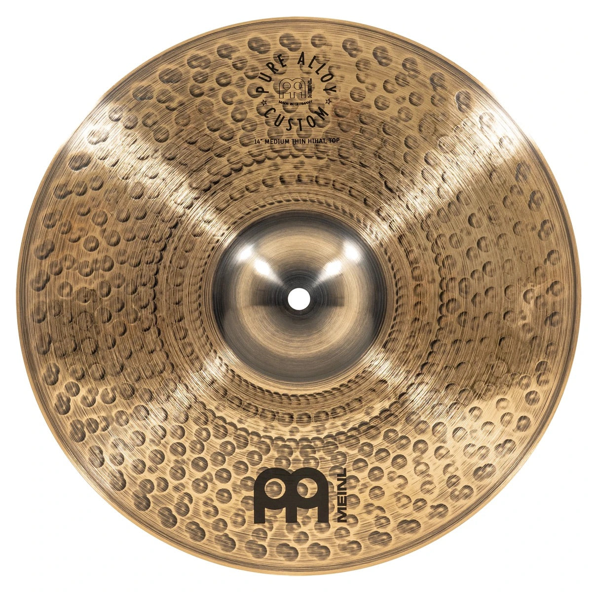 Meinl Pure Alloy Custom 14" Medium Thin Hi-Hat PAC14MTH - Into Music Store