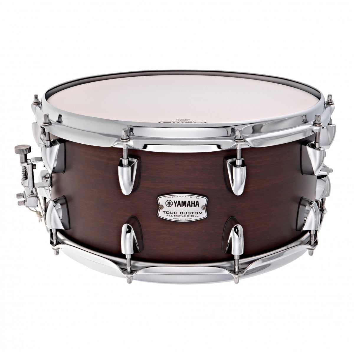 Yamaha Tour Custom Snare Drum | 14 x 6.5" - Chocolate Satin - Into Music Store