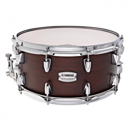 Yamaha Tour Custom Snare Drum | 14 x 6.5" - Chocolate Satin - Into Music Store