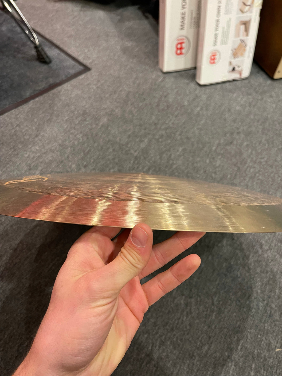 Meinl Byzance Jazz 22in Tradition Flat Ride Cymbal (EX DISPLAY) - Into Music Store