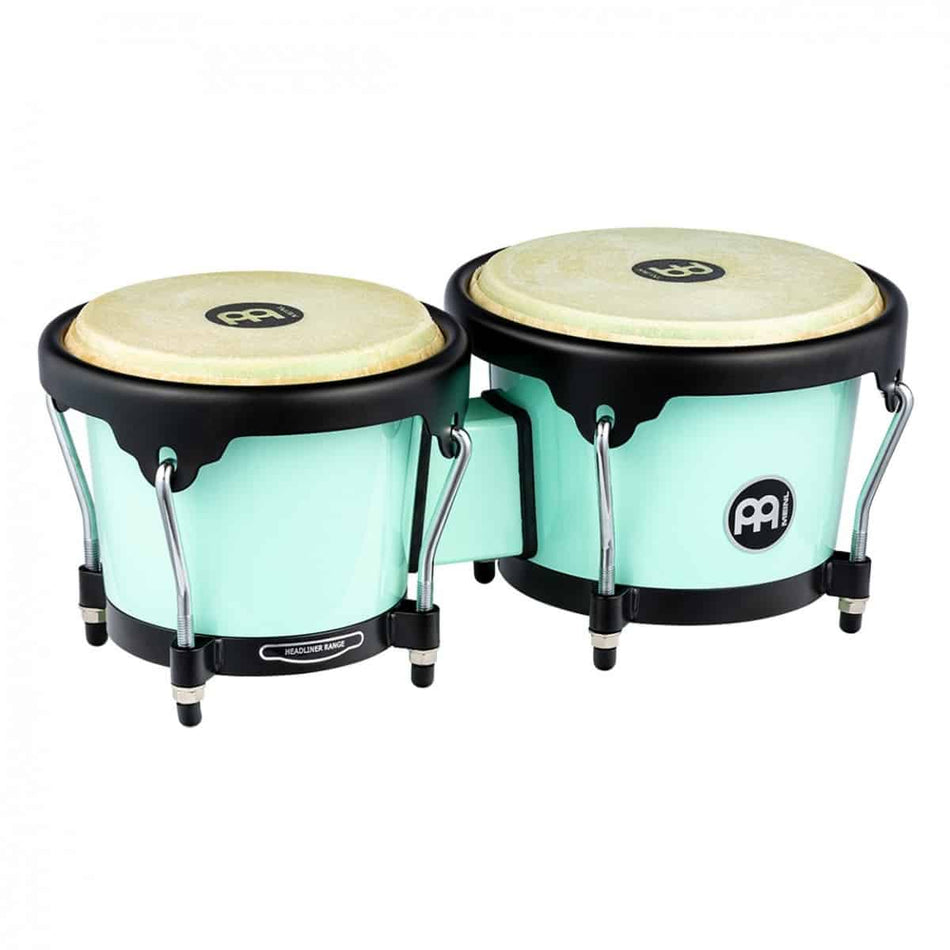 MEINL JOURNEY SERIES MOLDED ABS BONGO, SEAFOAM GREEN Meinl Bongo - Into Music Store