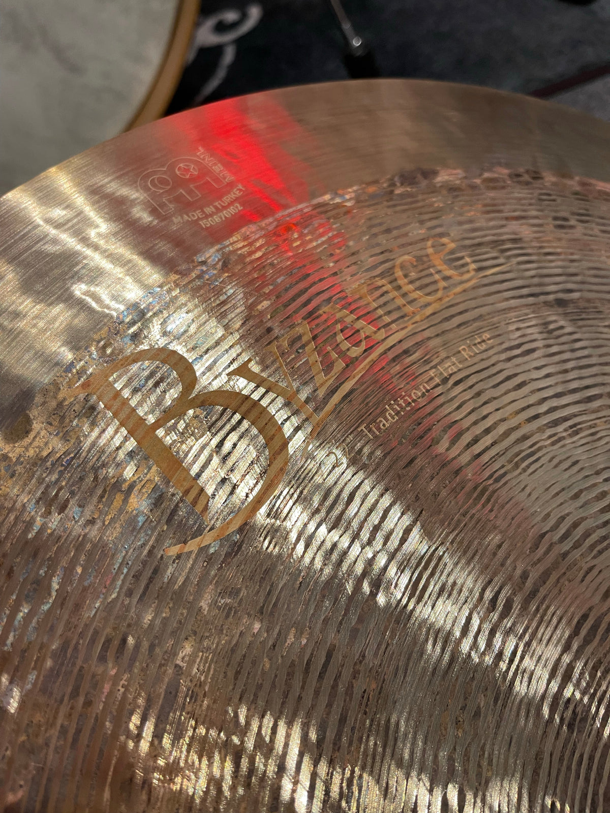 Meinl Byzance Jazz 22in Tradition Flat Ride Cymbal (EX DISPLAY) - Into Music Store