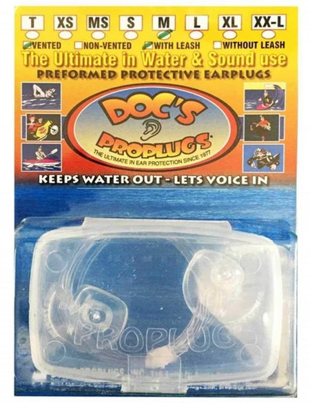 Docs Proplug Vented Ear Plugs With Leash - Into Music Store