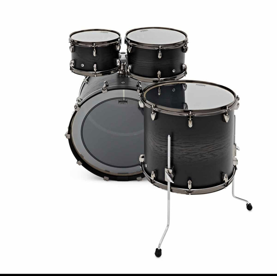 Yamaha Live Custom Hybrid Oak 22” Drum Kit – UZU Charcoal Sunburst Drum Set