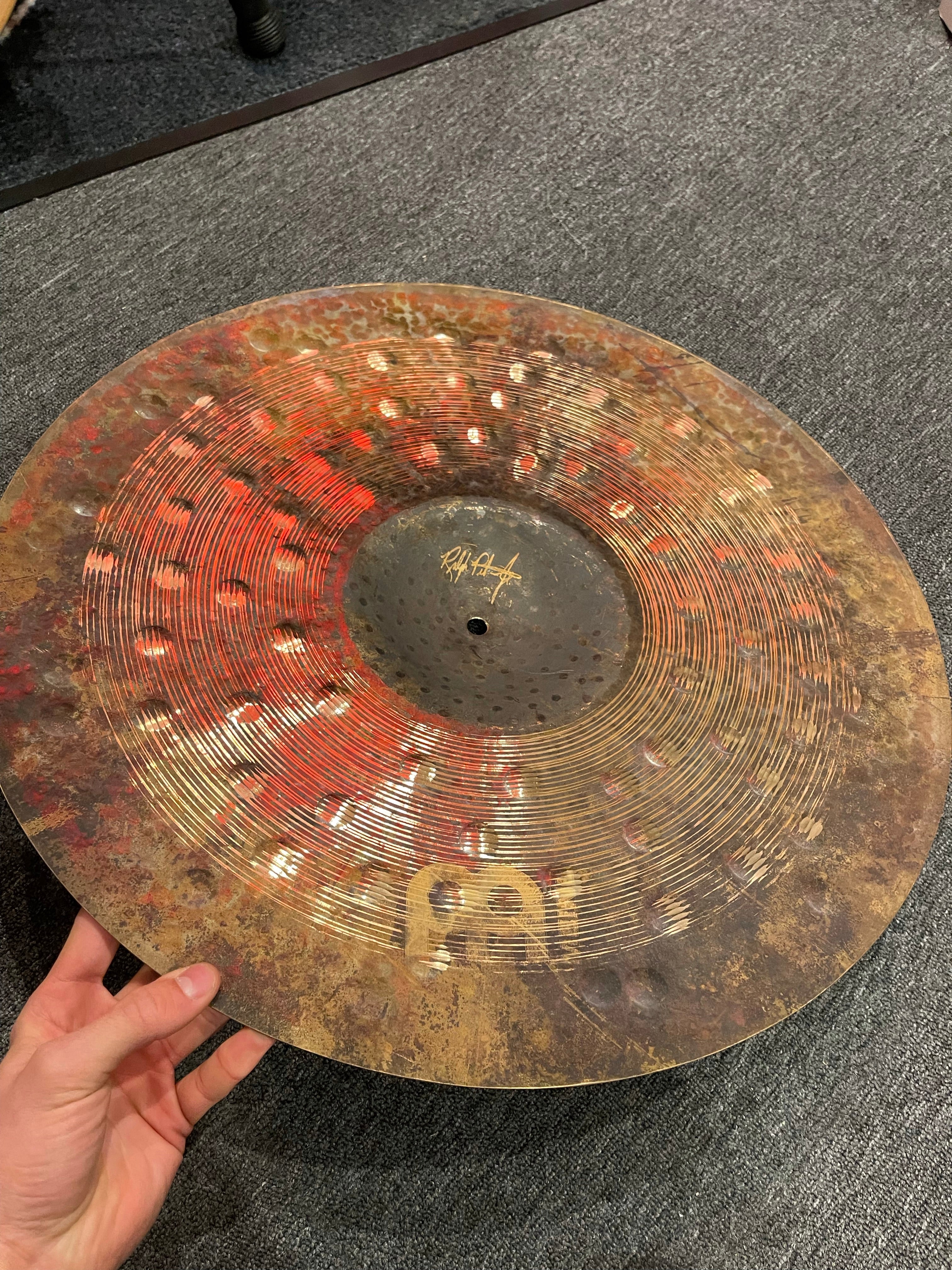 Meinl Byzance Jazz 22'' Symmetry Ride Cymbal (EX DISPLAY) - Into Music Store