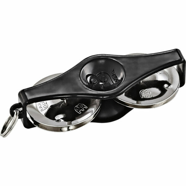 Meinl Percussion Key Ring Tambourine, Black - Into Music Store