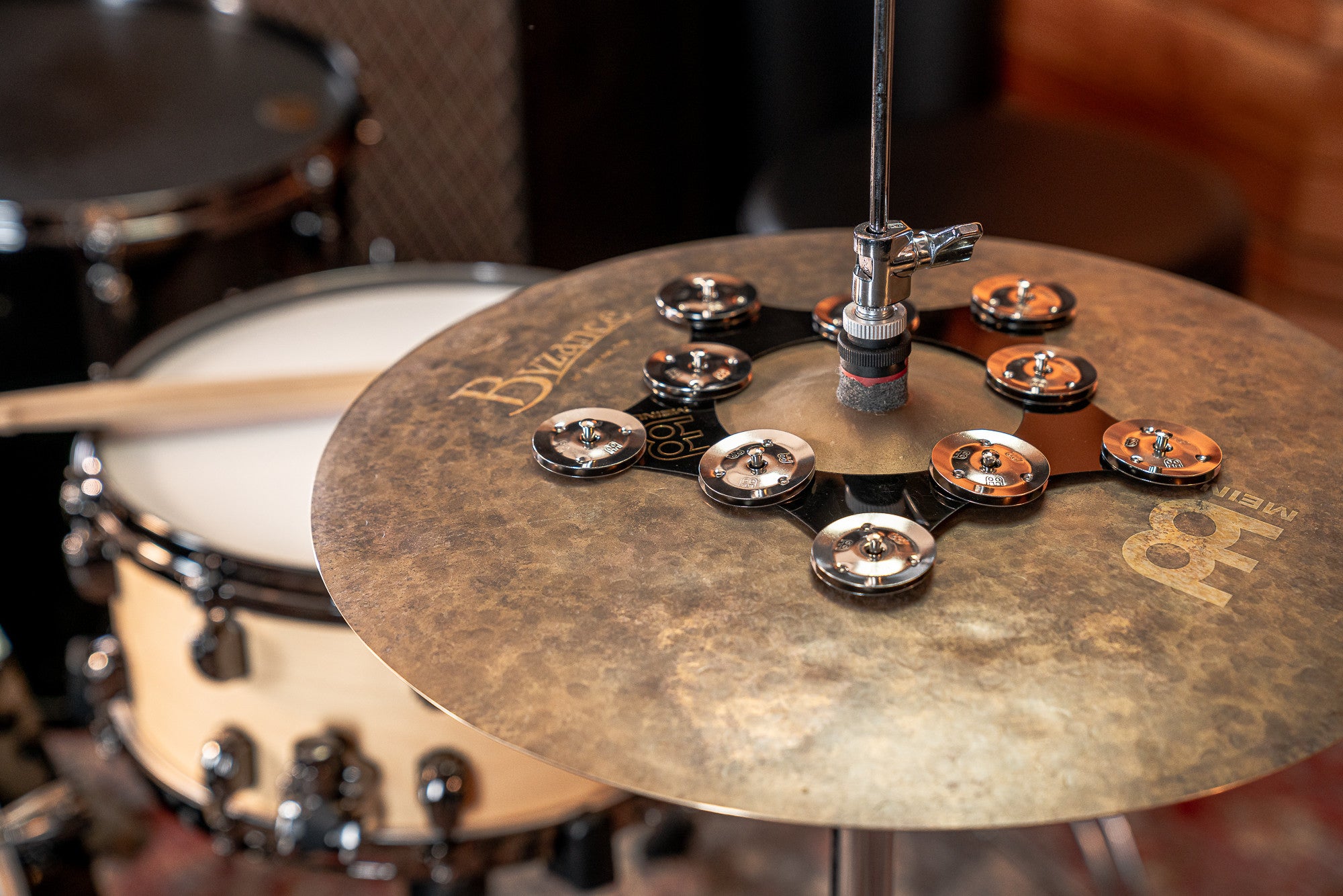 Meinl Percussion Super Flex Hihat Tambourine - 9.5" (SFHHT) - Into Music Store