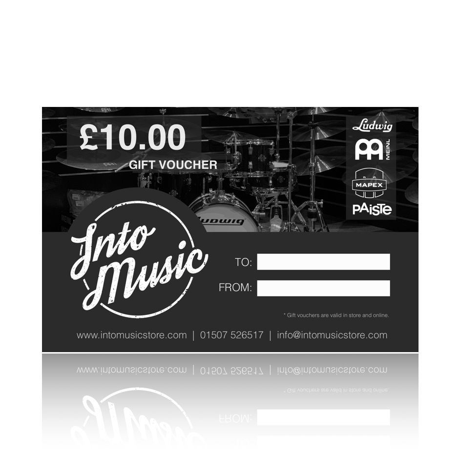 £10 Gift Voucher - Into Music Store