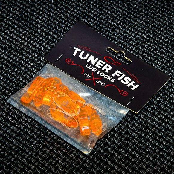 Tuner Fish Lug Locks Orange 8 Pack - Into Music Store