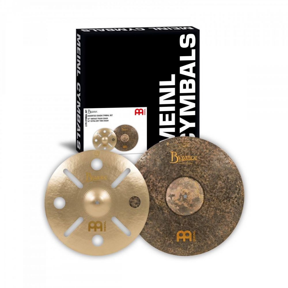 Meinl Byzance Assorted Crash Cymbal Set - Into Music Store