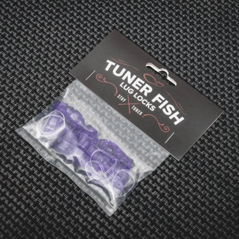 Tuner Fish Lug Locks Purple 8 Pack - Into Music Store