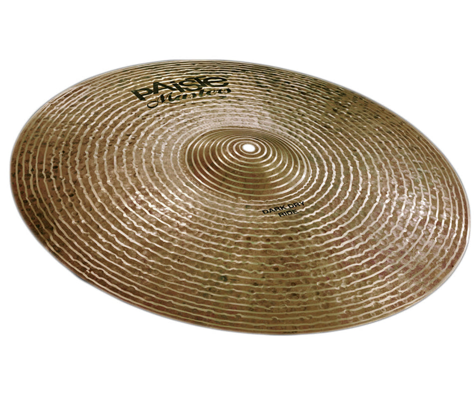 Paiste Masters Dark Dry Ride Cymbals 21"