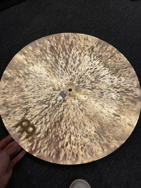 Meinl Byzance Jazz 22in Tradition Flat Ride Cymbal (EX DISPLAY) - Into Music Store