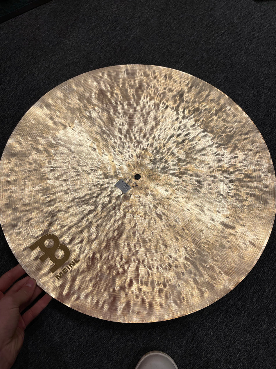 Meinl Byzance Jazz 22in Tradition Flat Ride Cymbal (EX DISPLAY) - Into Music Store