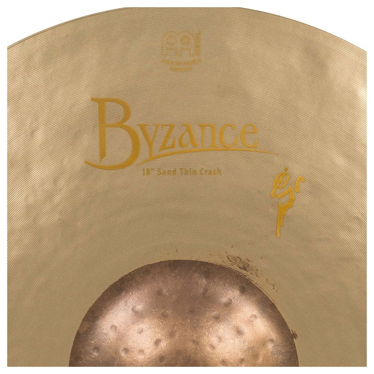 Meinl Byzance Vintage 18 inch Thin Sand Crash Cymbal - Benny Greb Signature Model B18SATC - Into Music Store