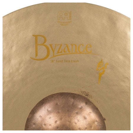 Meinl Byzance Vintage 18 inch Thin Sand Crash Cymbal - Benny Greb Signature Model B18SATC - Into Music Store