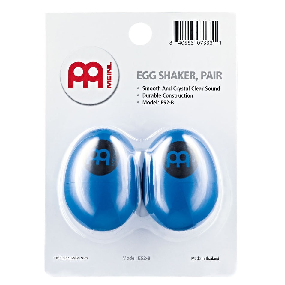 Meinl Egg Shakers Pair Blue ES2-B - Into Music Store