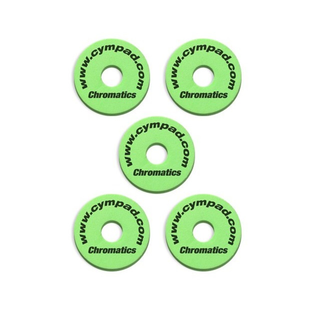 Cympad Chromatics 40/15mm Set, Green - Into Music Store