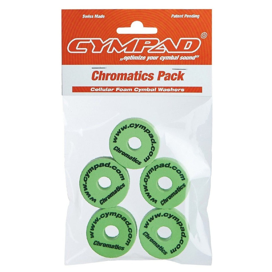 Cympad Chromatics 40/15mm Set, Green - Into Music Store