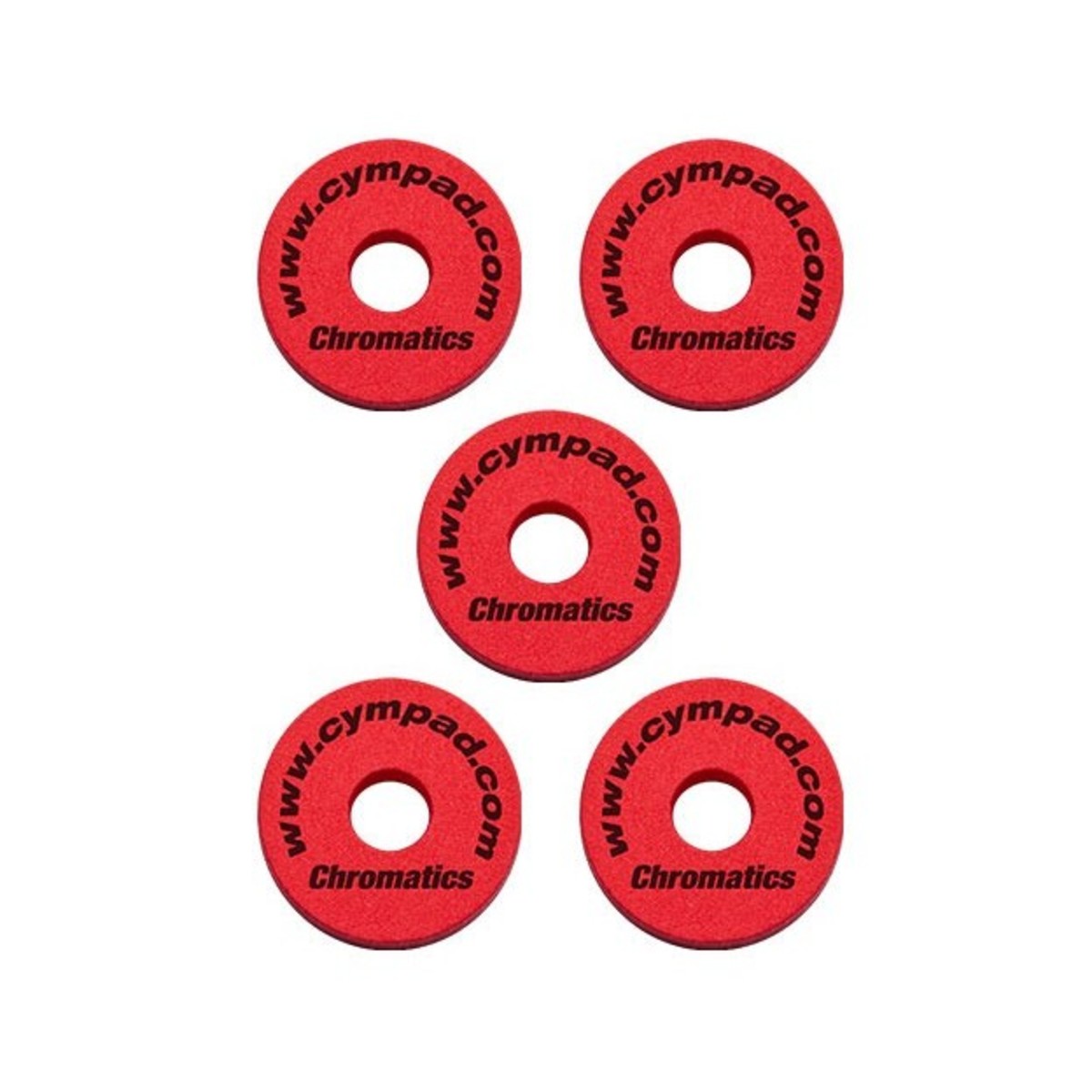 Cympad Chromatics 40/15mm Set, Red - Into Music Store