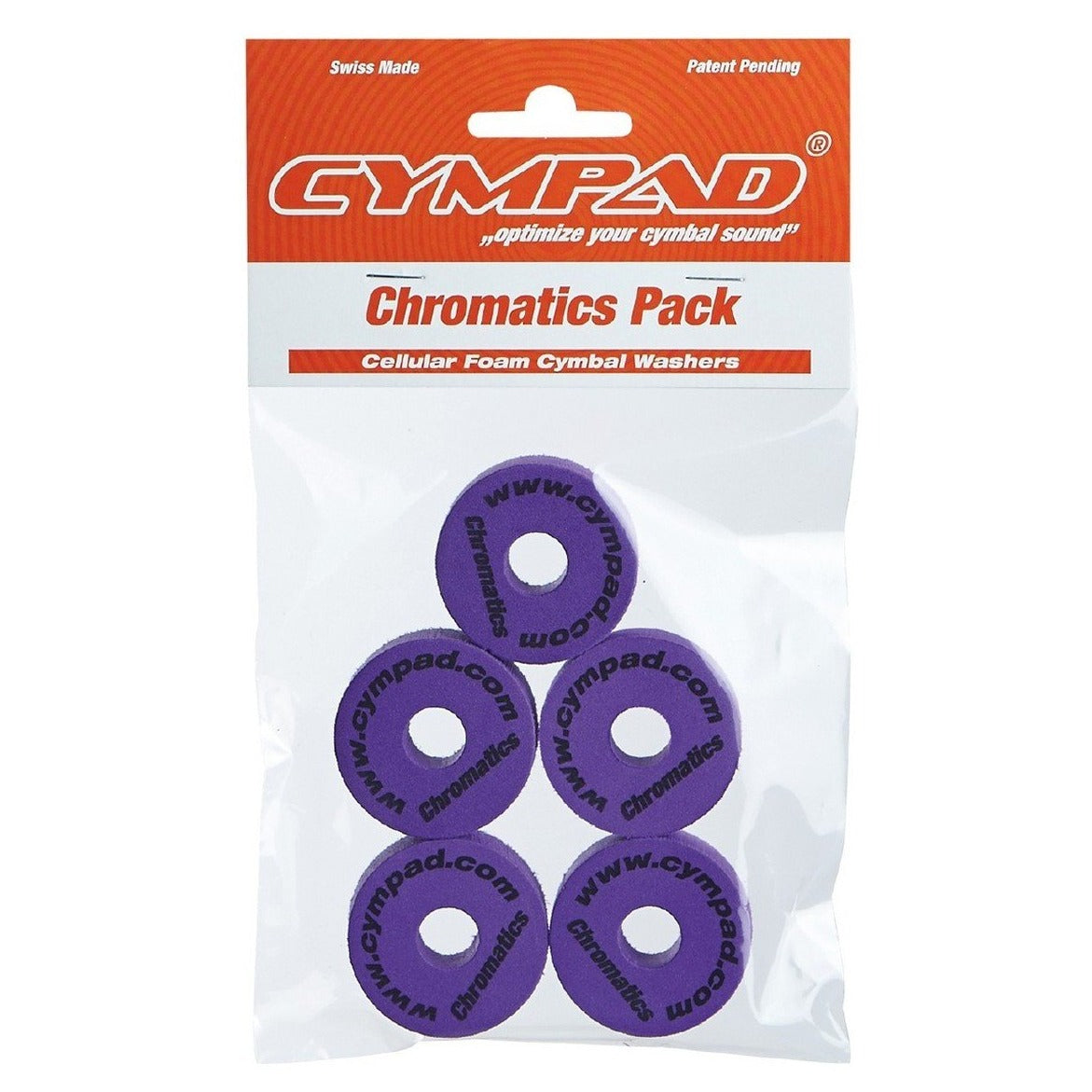 Cympad Chromatics 40/15mm Set, Purple - Into Music Store